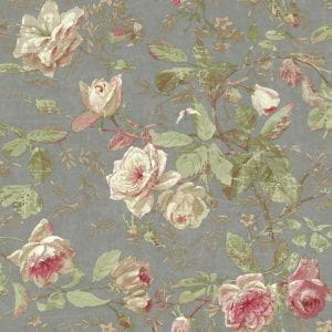 американские бумажные обои светло-зеленые в гостиную York стиле прованс Vintage Luxe SH5503 На фото американские бумажные обои светло-зеленые в гостиную York стиле прованс Vintage Luxe SH5503
