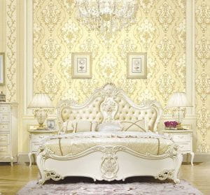 итальянские флизелиновые обои желтые Bristar Villa 851403 На фото итальянские флизелиновые обои желтые Bristar Villa 851403