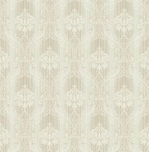 американские бумажные обои капучино в гостиную KT-Exclusive с дамаском English Elegance DL60108 На фото американские бумажные обои капучино в гостиную KT-Exclusive с дамаском English Elegance DL60108