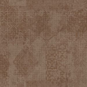 недорогие обои коричневые в комнату Decoprint с орнаментом «шэбби-шик» Yala YA-19574 На фото недорогие обои коричневые в комнату Decoprint с орнаментом «шэбби-шик» Yala YA-19574