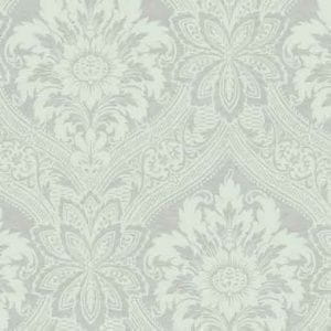 американские премиум бумажные обои KT-Exclusive с дамаском в классическом стиле Watercolor Florals MF20509 На фото американские премиум бумажные обои KT-Exclusive с дамаском в классическом стиле Watercolor Florals MF20509