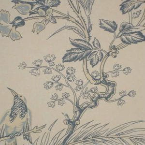 английские флизелиновые полностью обои капучино в комнату с цветами  Lewis&Wood Classic Wallpapers Muscat-Azure-Wpcw19039132 На фото английские флизелиновые полностью обои капучино в комнату с цветами  Lewis&Wood Classic Wallpapers Muscat-Azure-Wpcw19039132
