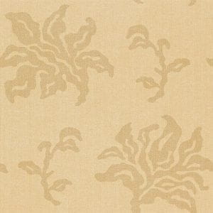 английские обои желтые с цветами  Zoffany Elementi EWP03005 На фото английские обои желтые с цветами  Zoffany Elementi EWP03005