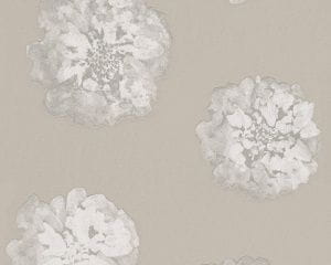 виниловые обои в спальню с цветами  стиле «модерн» AS-Creation Schoner Wohnen 32454-4 На фото виниловые обои в спальню с цветами  стиле «модерн» AS-Creation Schoner Wohnen 32454-4