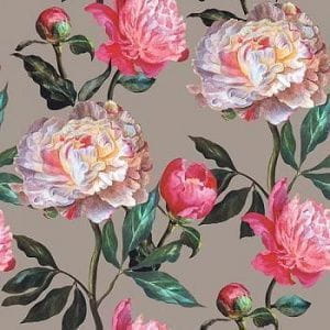 обои в комнату Decoprint с цветами  стиле прованс Valentina VA19961 На фото обои в комнату Decoprint с цветами  стиле прованс Valentina VA19961