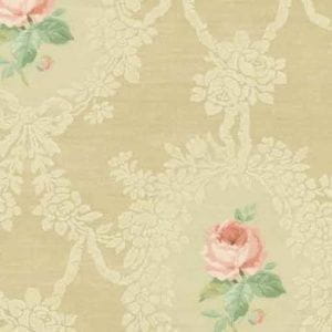 обои бежевые в комнату KT-Exclusive с цветами  классическом стиле Watercolor Florals MF20207 На фото обои бежевые в комнату KT-Exclusive с цветами  классическом стиле Watercolor Florals MF20207