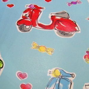 обои голубые в комнату Vilber с абстракцией Miss.st W15.0018.W03 VESPAS.22 W- На фото обои голубые в комнату Vilber с абстракцией Miss.st W15.0018.W03 VESPAS.22 W-
