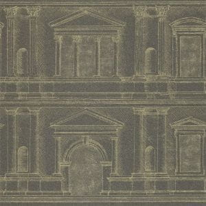 премиум в гостиную обои ампир Zoffany Intaglio ZINW310080 На фото премиум в гостиную обои ампир Zoffany Intaglio ZINW310080