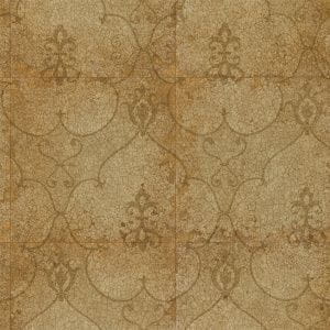 флизелиновые полностью обои коричневые в комнату Zoffany с дамаском Persia PEW07005 На фото флизелиновые полностью обои коричневые в комнату Zoffany с дамаском Persia PEW07005