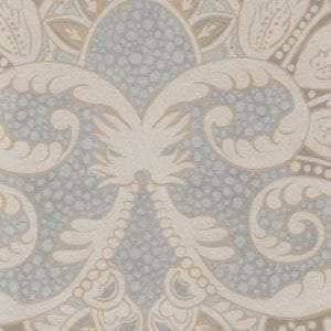 английские флизелиновые полностью обои Lewis&Wood с орнаментом Wide Width Wallpapers Rococo Metallic 1 На фото английские флизелиновые полностью обои Lewis&Wood с орнаментом Wide Width Wallpapers Rococo Metallic 1