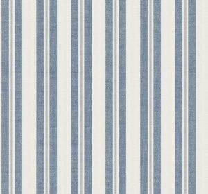 премиум бумажные обои синие KT-Exclusive с полосой Nantucket Stripes CS90402 На фото премиум бумажные обои синие KT-Exclusive с полосой Nantucket Stripes CS90402