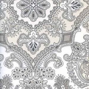 английские обои серые с дамаском Prestigious Textiles Neo 1939-901 На фото английские обои серые с дамаском Prestigious Textiles Neo 1939-901