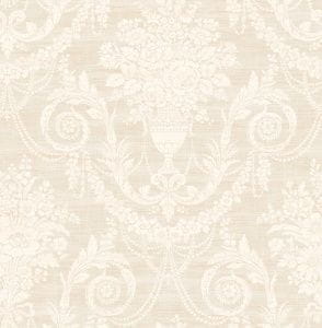 недорогие бумажные обои фиолетовые Harrison Prints с цветами  Delancey DC 50309 На фото недорогие бумажные обои фиолетовые Harrison Prints с цветами  Delancey DC 50309