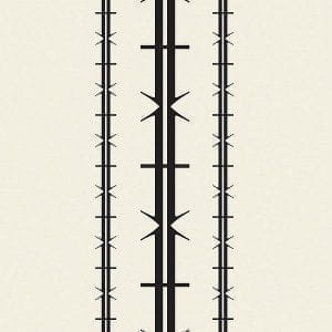 обои белые в комнату арт-деко Tres Tintas Bodoni VH1-A1 На фото обои белые в комнату арт-деко Tres Tintas Bodoni VH1-A1
