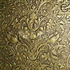 текстильные обои Zuber с дамаском Cuir de Cordoue WP-ZBR-04-03 На фото текстильные обои Zuber с дамаском Cuir de Cordoue WP-ZBR-04-03