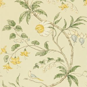 английские обои бежевые в спальню Zoffany английской стиле Trade Routes ZTRA02002 На фото английские обои бежевые в спальню Zoffany английской стиле Trade Routes ZTRA02002