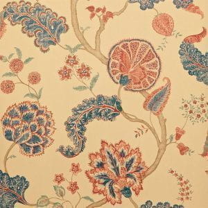 английские элитные бумажные обои бежевые с деревьями Sanderson Caverley DCAVPA104 На фото английские элитные бумажные обои бежевые с деревьями Sanderson Caverley DCAVPA104