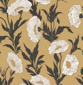 английские премиум флизелиновые полностью обои бежевые в комнату Cole Son Collection of Flowers 81/1003 На фото английские премиум флизелиновые полностью обои бежевые в комнату Cole Son Collection of Flowers 81/1003