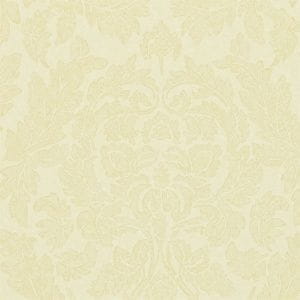 бумажные обои в спальню с дамаском Zoffany Town and Country ZTOW310851 На фото бумажные обои в спальню с дамаском Zoffany Town and Country ZTOW310851