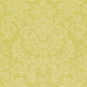 элитные бумажные обои бежевые в комнату Zoffany с дамаском Classic Damasks CDW03015 На фото элитные бумажные обои бежевые в комнату Zoffany с дамаском Classic Damasks CDW03015