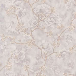российские недорогие флизелиновые обои капучино в спальню Euro Decor Blooming 7142-11 На фото российские недорогие флизелиновые обои капучино в спальню Euro Decor Blooming 7142-11