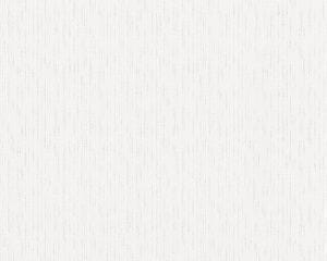 дешевые обои белые в комнату AS-Creation с полосой Simply White 2838-18 На фото дешевые обои белые в комнату AS-Creation с полосой Simply White 2838-18
