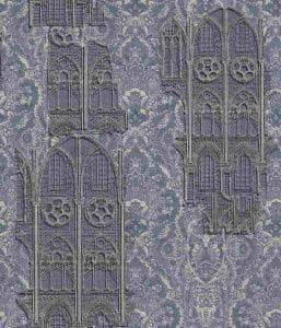флизелиновые обои фиолетовые Zambaiti Duomo ED20305 На фото флизелиновые обои фиолетовые Zambaiti Duomo ED20305