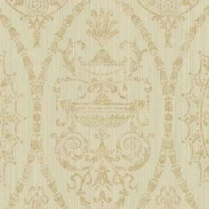 американские премиум бумажные обои KT-Exclusive с дамаском в классическом стиле Watercolor Florals MF20405 На фото американские премиум бумажные обои KT-Exclusive с дамаском в классическом стиле Watercolor Florals MF20405