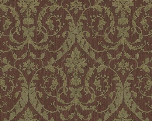 российские виниловые обои на флизелиновой основе коричневые в комнату Zambaiti Italia M13037 На фото российские виниловые обои на флизелиновой основе коричневые в комнату Zambaiti Italia M13037