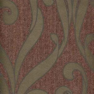 элитные обои коричневые с вензелями Art & Design Serene 62-65848 На фото элитные обои коричневые с вензелями Art & Design Serene 62-65848