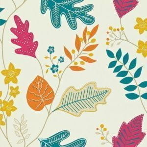 обои синие Harlequin с цветами  Folia 110297 На фото обои синие Harlequin с цветами  Folia 110297