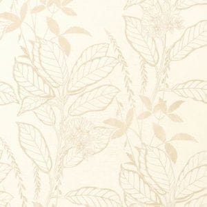 американские бумажные обои бежевые в комнату Thibaut с цветами  Artisan 839-T-742 На фото американские бумажные обои бежевые в комнату Thibaut с цветами  Artisan 839-T-742