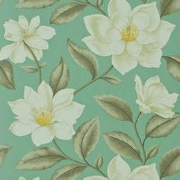 премиум бумажные обои светло-зеленые в комнату Sanderson английской стиле A Painters Garden DAPGGR103 На фото премиум бумажные обои светло-зеленые в комнату Sanderson английской стиле A Painters Garden DAPGGR103