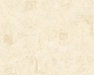немецкие дешевые виниловые обои желтые в гостиную с орнаментом AS-Creation New Look 1646-67 На фото немецкие дешевые виниловые обои желтые в гостиную с орнаментом AS-Creation New Look 1646-67