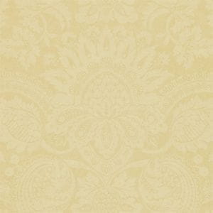 элитные бумажные обои бежевые в комнату Zoffany с дамаском Classic Damasks CDW01006 На фото элитные бумажные обои бежевые в комнату Zoffany с дамаском Classic Damasks CDW01006