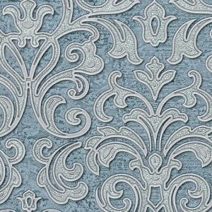 дорогие обои синие в комнату AS-Creation Opulento 36388-6 На фото дорогие обои синие в комнату AS-Creation Opulento 36388-6