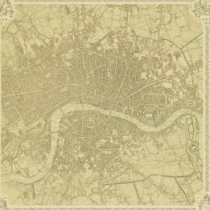 премиум обои с картами и городами в стиле «модерн» Zoffany Intaglio ZINW310077 На фото премиум обои с картами и городами в стиле «модерн» Zoffany Intaglio ZINW310077