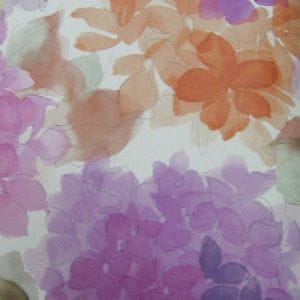 испанские обои в комнату Vilber с цветами  акварель Fresh Flowers.jcd W73.0002.W08 MAE W-08 На фото испанские обои в комнату Vilber с цветами  акварель Fresh Flowers.jcd W73.0002.W08 MAE W-08