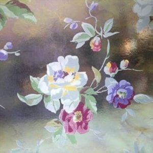 элитные бумажные обои капучино с цветами  KT-Exclusive Watercolor Florals MF20719 На фото элитные бумажные обои капучино с цветами  KT-Exclusive Watercolor Florals MF20719