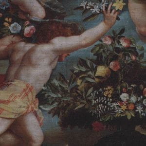 флизелиновые обои белые в комнату Sirpi Florian 16901 На фото флизелиновые обои белые в комнату Sirpi Florian 16901