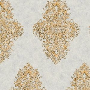 немецкие виниловые обои серые в спальню с орнаментом AS-Creation Luxury Classics 35110-3 На фото немецкие виниловые обои серые в спальню с орнаментом AS-Creation Luxury Classics 35110-3