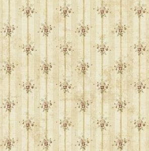 американские бумажные обои красные в коридор с полосой стиле кантри KT-Exclusive Antique Chic AC41109 На фото американские бумажные обои красные в коридор с полосой стиле кантри KT-Exclusive Antique Chic AC41109