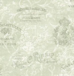 премиум обои Seabrook с текстом Damask Folio DF30108 На фото премиум обои Seabrook с текстом Damask Folio DF30108