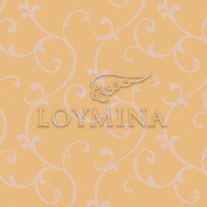 российские премиум флизелиновые полностью обои желтые Loymina с вензелями Collier 2-016 На фото российские премиум флизелиновые полностью обои желтые Loymina с вензелями Collier 2-016