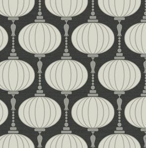 бумажные обои черные KT-Exclusive с орнаментом Chinoiserie CH71000 На фото бумажные обои черные KT-Exclusive с орнаментом Chinoiserie CH71000