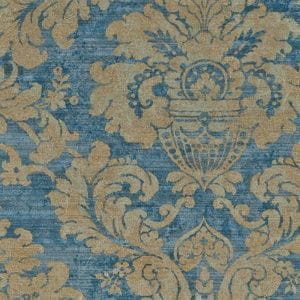 итальянские недорогие обои в спальню Portofino с дамаском классическом стиле Samarkanda SM75902 На фото итальянские недорогие обои в спальню Portofino с дамаском классическом стиле Samarkanda SM75902