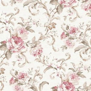 американские премиум бумажные обои желтые York с цветами  Luminous Lavender ED3203 На фото американские премиум бумажные обои желтые York с цветами  Luminous Lavender ED3203