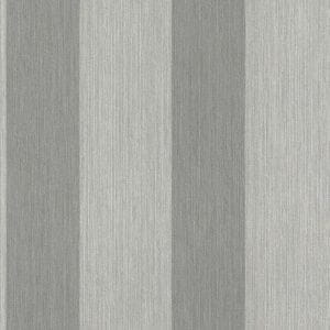 виниловые обои серые Rasch с полосой Perfecto 887754 На фото виниловые обои серые Rasch с полосой Perfecto 887754