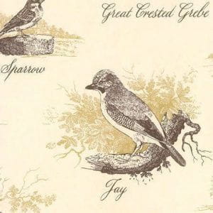 Обои Lewis Wood Classic Wallpapers Bewickbirds-Gorse-Wpcw116 Обои Lewis Wood Classic Wallpapers Bewickbirds-Gorse-Wpcw116