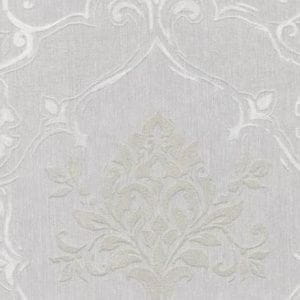 немецкие текстильные обои серые в комнату Rasch с дамаском Solitaire 073514 На фото немецкие текстильные обои серые в комнату Rasch с дамаском Solitaire 073514